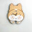 Ceas de perete decorativ silențios cu desene animate Corgi pentru cameră 3