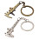 Portable Mini Vernier Calipers Keychain Measuring Gauging Tools for Key Ring Style Simulation Model Ruler Vernier Calipe 8