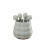 Ceramic fruit salad tableware jar, large-caliber design, with 3 spoons and 3 forks. 6