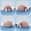 Hamster Flocking Toy Plastic Stress Relief Handmade 1pc 3