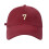 Gorra de béisbol Numeric7Print Soft Top Roja Talla Única 2