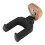 Supporto da parete per chitarra con legno di faggio e ferro 13