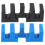 10Stk Universaler Badminton Saitenschutz Und Saitenspanner 2