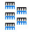 10Stk Universaler Badminton Saitenschutz Und Saitenspanner 6