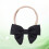 Schwarze Babys Haaraccessoires Langlebig Kopfband Mit Schleife 6