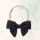 Schwarze Babys Haaraccessoires Langlebig Kopfband Mit Schleife 9
