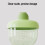 Straw Cup High-Footed 180ml Spill-Proof Heat-Resistant 5