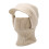 Set invernale composto da cappello e sciarpa in maglia per uomo/donna, berretto a righe foderato in pile con copriviso, set caldo a 2 pezzi per sci e 2