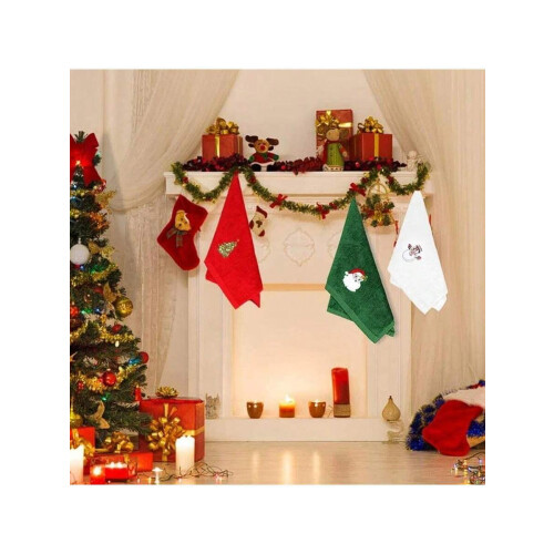 Cotton Towel Set Embroidered Logo3-Piece 2