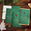 Christmas Greeting Cards with Envelopes Green 18 Pack 2