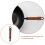 Beech Wood Pot Handle Replacement with Universal Compatibility and Antiscald Feature, Kitchen Accessory for Home Cooking 3