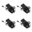 4Stk Aquarium Chiller Ventilator Energiesparend Leise ABS 6