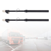 2 Stück Doppelkopf-Reifendruckmesser 10‑150 PSI Stahl Zinklegierung ABS
