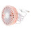 5Pièces Mini Ventilateurs Automobiles Roses USB Pour Siège De 2