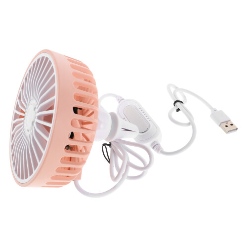 5Pièces Mini Ventilateurs Automobiles Roses USB Pour Siège De 2