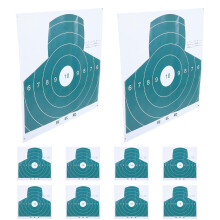 20Pièces Cibles Entraînement Tir Arc Papier Vert Olive Polyvalentes