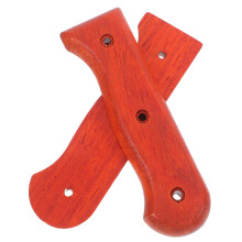 1Paar Rotes Birnbaumholz Messergriff Ersatz Für Küchenmesser DIY Griff