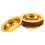 10Stk Goldener Eisen Räucherkelch Mit Lochdesign, Universeller Brenner 1