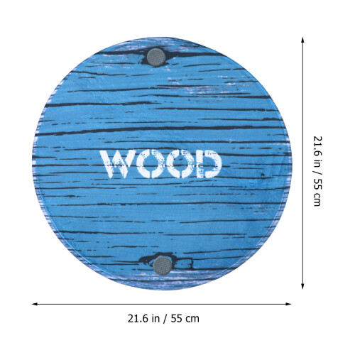 1Pièces Tapis Rond En Flanelle Pour Sol 1