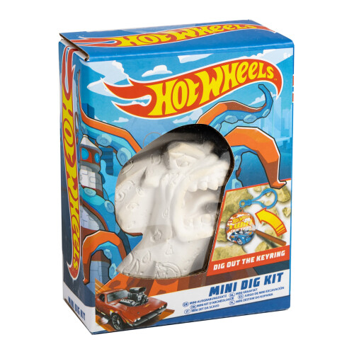 Hot Wheels Hot Wheels Mini Dig Kit Toy Keyring Kids Digging