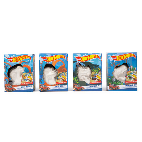 Hot Wheels Hot Wheels Mini Dig Kit Toy Keyring Kids Digging 2