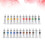 1Ensemble Ensemble Peinture Haute Pureté Couleurs Assorties 5