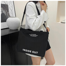 Bolsa mensageiro de lona estilo vintage - Bolsa transversal de ombro com grande capacidade para ir ao escritório e à faculdade - Bolsa retrô com