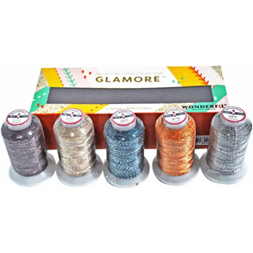 Wonderfil Simply Elegant Thread Pack, Multicolor