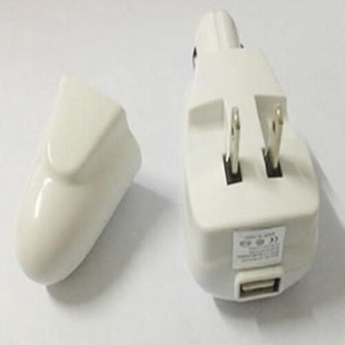 Φορτιστής USB αυτοκινήτου και τοίχου με διπλό φορτιστή 2 σε 1