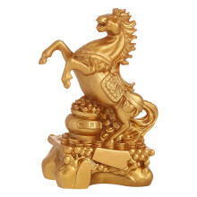 Élégante statuette de cheval pour la décoration du Nouvel An chinois 2026 – Décoration pour la maison, le bureau et les étagères, objet de