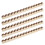48Pièces Bordure Bois Kaki Décorative Crantée Non Pour Meubles 3