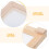 1Ensemble Séchoir À Herbes Empilable En Bois Multi Couche Filet 7