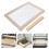 1Ensemble Séchoir À Herbes Empilable En Bois Multi Couche Filet 9
