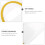 50Pièces Sacs Transparent Plastique Souple Pour Café 3