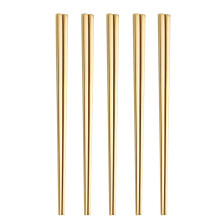 Baguettes de cuisine en acier inoxydable (5 paires)