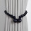 Magnetic Curtain Tie-Backs Adjustable Wooden Straps 2-Pack 1