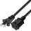 Καλώδιο επέκτασης Nema1-15P σε 1-15R 3M/9.8FT, πολωμένο καλώδιο τροφοδοσίας 1