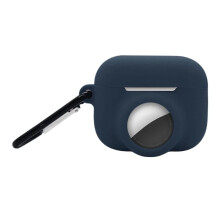 Étui en silicone pour AirPods Pro 3 — Conception 2 en 1 anti-perte, enveloppante, compatible avec la recharge sans fil, lavable et lumineux