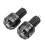Aluminum Alloy Motorcycle Handle Plug Vehicle Modification Part Black 1