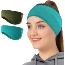 Winter Fleece Ear Warmers Muffs Headband for Men Women Kids Ski Running Cycling