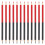 12Pièces Crayons De Charpentier Bois Rouges Et Effaçables Précis 9