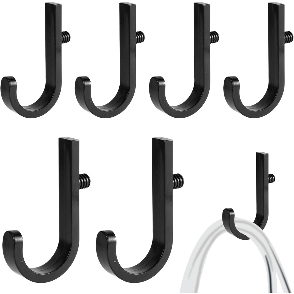 6Pcs Tool Hooks Compatible With Suncast/Craftsman Shed Â Black Plastic Garage & Garden Storage Organizers 9071309063042