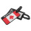 Bagagemærker med Canadas flag, PVC, 2-pak 1