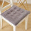 Coussin de siège épais antidérapant 40x40cm avec corde 4