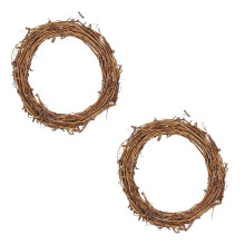 Mini guirlandas de videira para decoração artesanal (2 peças)