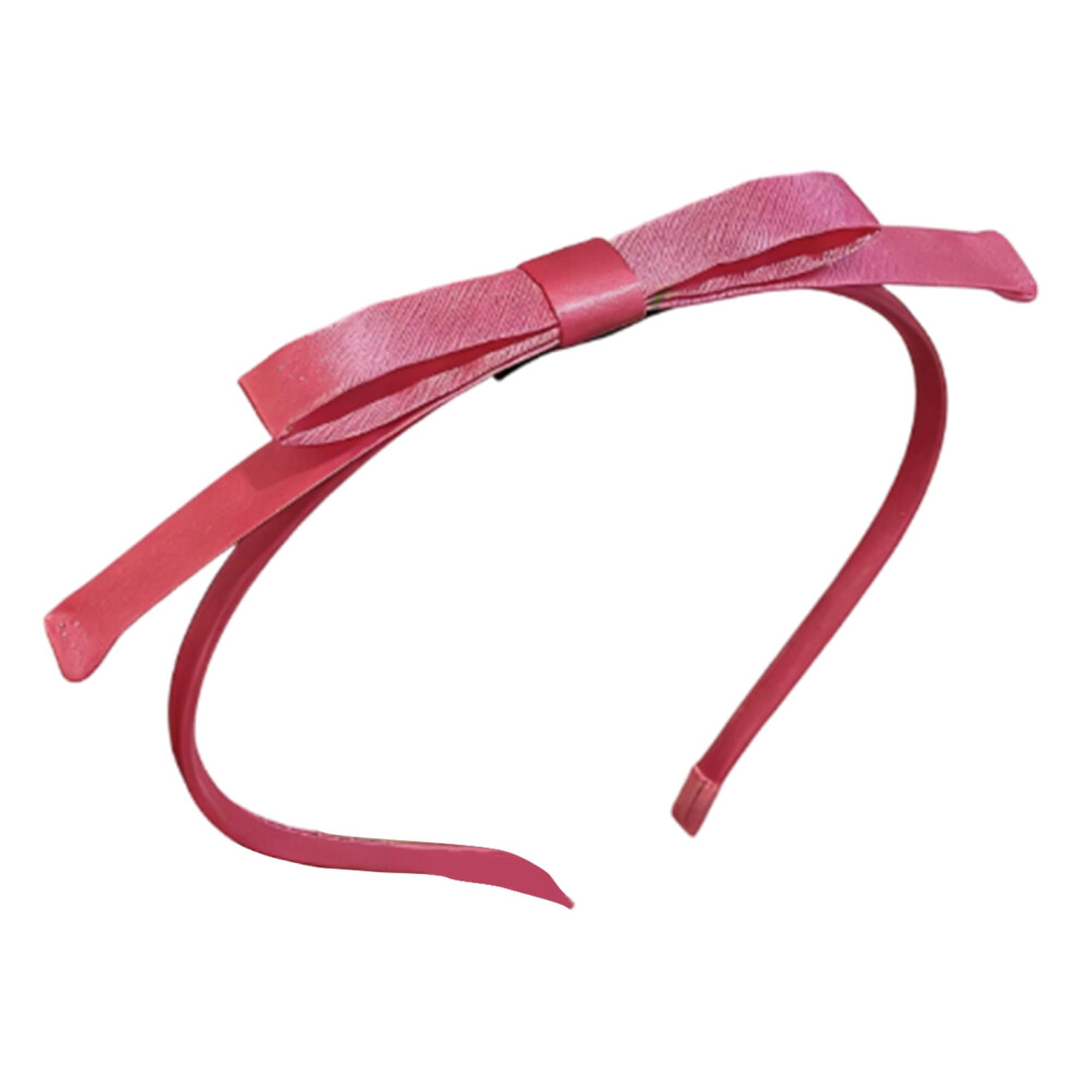 Rose Red Matilda Style Headband Bow Hairband UK Made