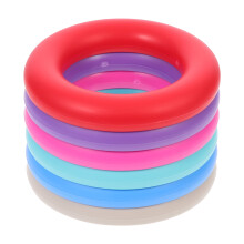 6 Pcs Silicone Bobbin Holder Storage Circle Machines Bobbins for Brother Sewing