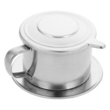 Stainless Steel Reusable Coffee Maker for Home and Office, Easy to Use, Versatile Brewing,, Single Serve