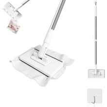 Snap Grip Mini Mop med 100 kluter og 91 cm håndtak