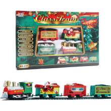Christmas Tree Train Set with Lights Sound Smoke 1 set